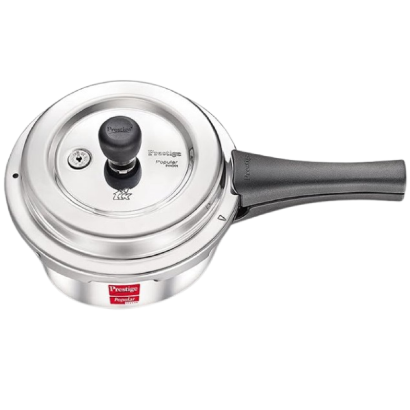 Prestige Popular Svachh Aluminium Outer Lid Pressure Cooker | 2L Prestige Popular Svachh Aluminium Outer Lid Pressure Cooker | 2L