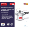 Prestige by TTK Popular Plus Svachh Induction Bottom Pressure Cooker | 3 L | Aluminium