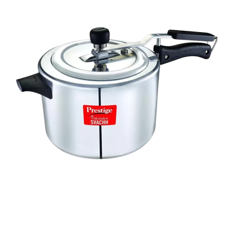 Prestige Svachh Nakshatra 5 L Pressure Cooker | Aluminium Prestige Svachh Nakshatra 5 L Pressure Cooker | Aluminium