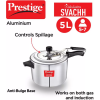 Prestige Svachh Nakshatra 5 L Pressure Cooker | Aluminium Prestige Svachh Nakshatra 5 L Pressure Cooker | Aluminium