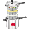 Prestige Popular Svachh Pressure Cooker | 5 L | Aluminium