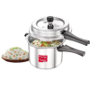 Prestige Popular Svachh Pressure Cooker | 5 L | Aluminium