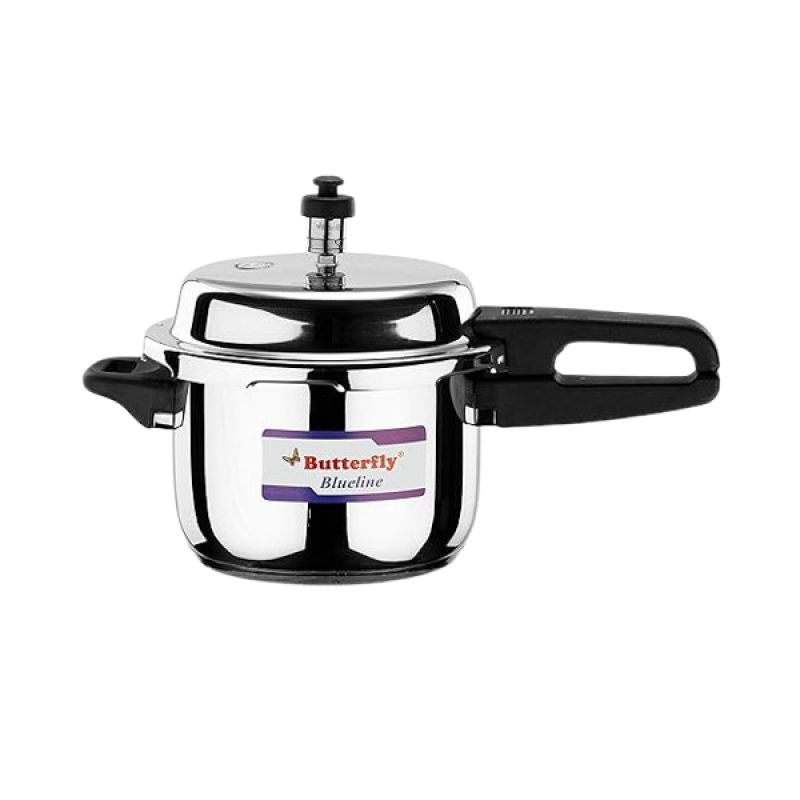 BUTTERFLY 3LTR | BLUELINE CUTE PRESSURE COOKER | STAINLESS STEEL