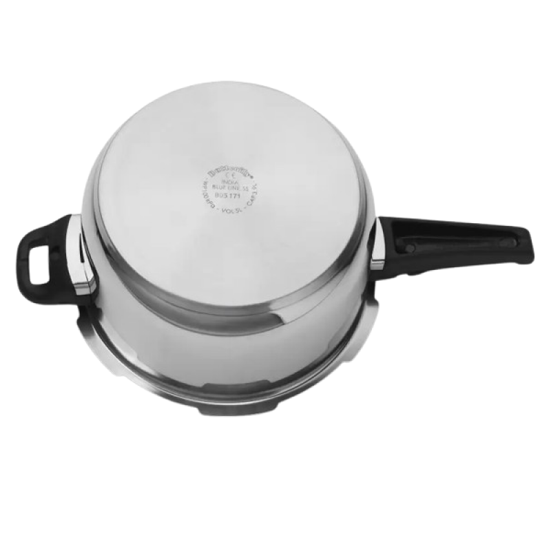 Butterfly Blue Line Induction Bottom Pressure Cooker | 3 L | Stainless Steel Butterfly Blue Line Induction Bottom Pressure Cooker | 3 L | Stainless Steel