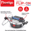 Prestige Flip-on Mini 2 L Induction Bottom Pressure Cooker | Hard Anodized Prestige Flip-on Mini 2 L Induction Bottom Pressure Cooker | Hard Anodized