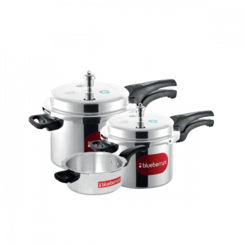 Blueberrys 3IN1 5L+3L+2L Aluminium Pressure Cooker | BCC1113