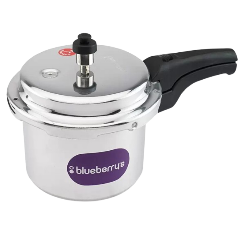 BlueBerrys 5 L, 3 L Induction Bottom Pressure Cooker BlueBerrys 5 L, 3 L Induction Bottom Pressure Cooker