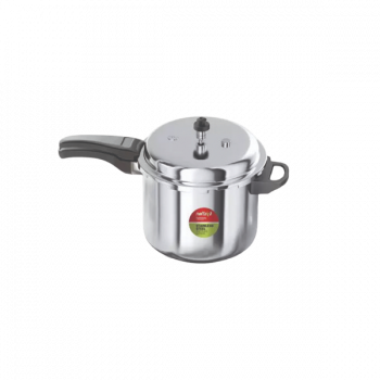 Nolta Delight Outer Lid Induction Bottom Pressure Cooker | 3 L | Stainless Steel Nolta Delight Outer Lid Induction Bottom Pressure Cooker | 3 L | Stainless Steel