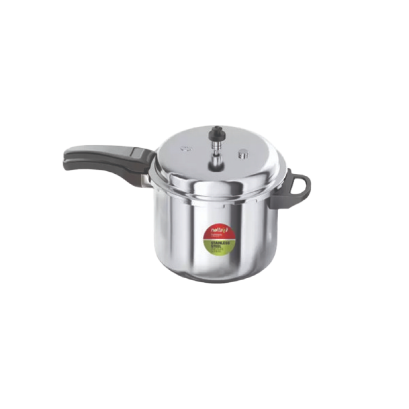 Nolta Delight Outer Lid Induction Bottom Pressure Cooker |  3 L  | Stainless Steel