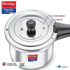 Prestige Popular Svachh Stainless Steel Outer Lid Pressure Cooker | 2 Ltr | Silver