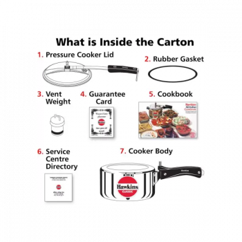 Hawkins Classic CL20 Pressure Cooker | 2 L