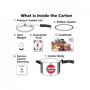 Hawkins CL50 Classic Pressure Cooker | 5 L