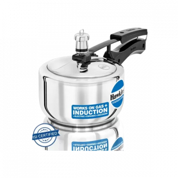Hawkins  Induction Bottom Pressure Cooker | Stainless Steel  | 1.5 L | HSS15