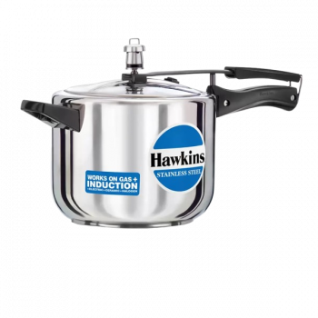 Hawkins Inner Lid Induction Bottom Pressure Cooker | Stainless Steel | 5 L | HSS50