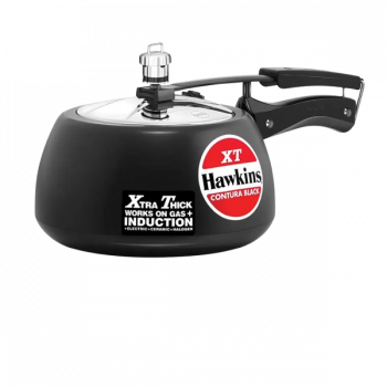 Hawkins Contura XT Induction Bottom Pressure Cooker | 3 L | Black | CXT30