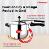 Butterfly Orchid 6 L Induction Bottom Pressure Cooker | Stainless Steel Butterfly Orchid 6 L Induction Bottom Pressure Cooker | Stainless Steel