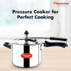 Butterfly Orchid 6 L Induction Bottom Pressure Cooker | Stainless Steel Butterfly Orchid 6 L Induction Bottom Pressure Cooker | Stainless Steel