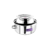BlueBerry's  Stainless Steel Thermal Rice Cooker | Choodarapetty with Pot | 1 Kg | Silver