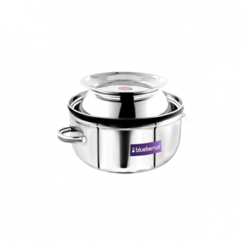 BlueBerry's Stainless Steel Thermal Rice Cooker | Choodarapetty with Pot | 1 Kg | Silver BlueBerry's Stainless Steel Thermal Rice Cooker | Choodarapetty with Pot | 1 Kg | Silver