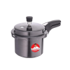 Wonderchef Taurus Hard Anodized Outer Lid Pressure cooker | 3L | Black Wonderchef Taurus Hard Anodized Outer Lid Pressure cooker | 3L | Black