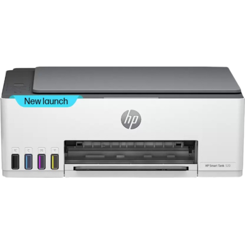 HP Smart Tank All In One Multi-function Color Inkjet Printer | 520 | Grey White HP Smart Tank All In One Multi-function Color Inkjet Printer | 520 | Grey White