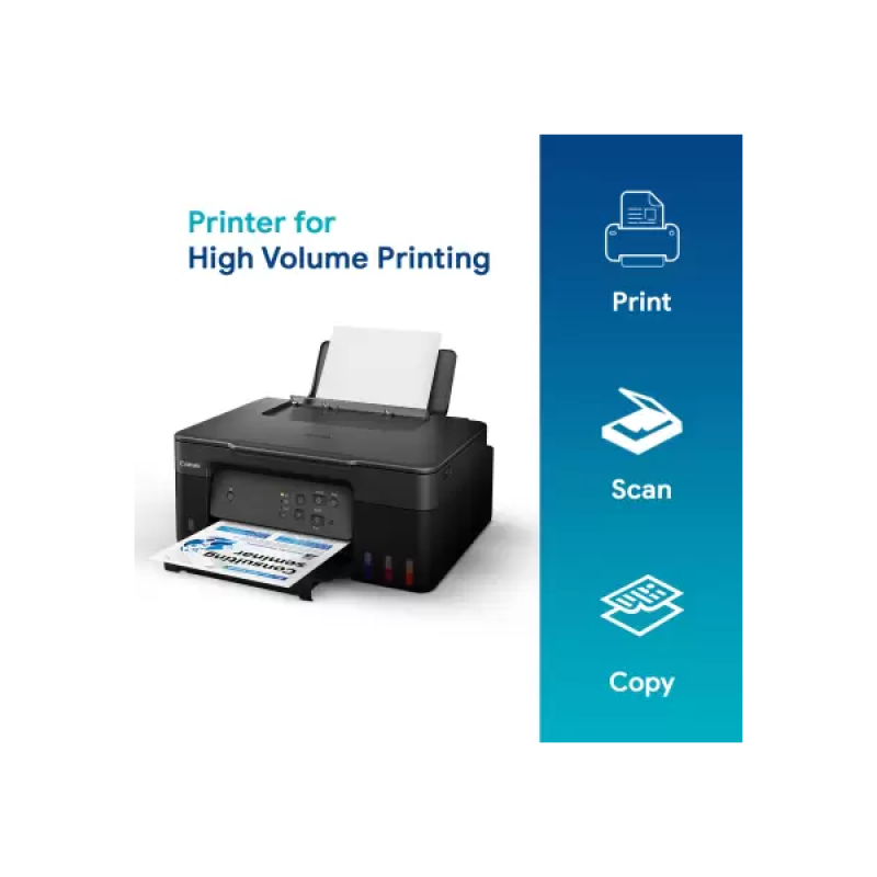 Canon PIXMA G2730 Multifunction Refillable Ink Tank Printer | with small Ink Bottles | Black Canon PIXMA G2730 Multifunction Refillable Ink Tank Printer | with small Ink Bottles | Black