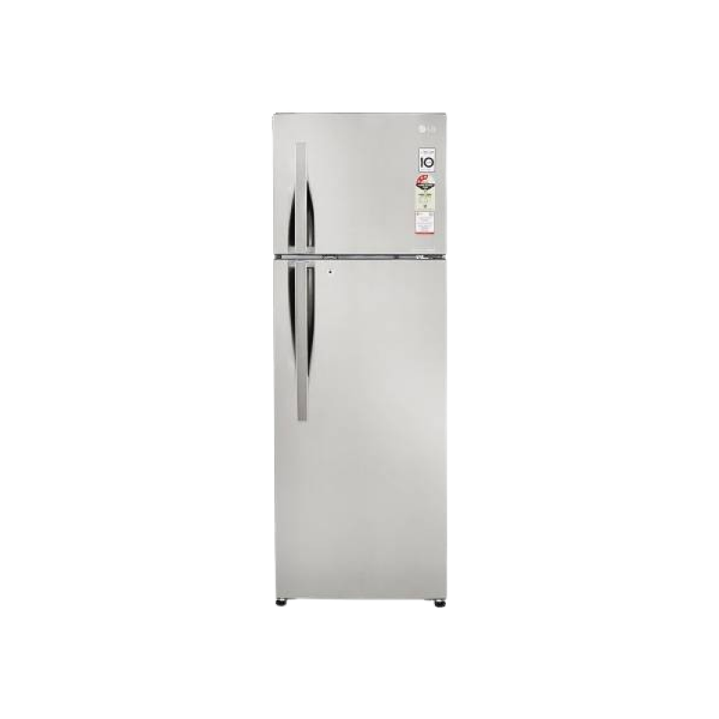 LG Frost-Free Double Door Refrigerator | 291 L | 2 Star | Inverter Wi-Fi | Steel | GL-C322KPZY
