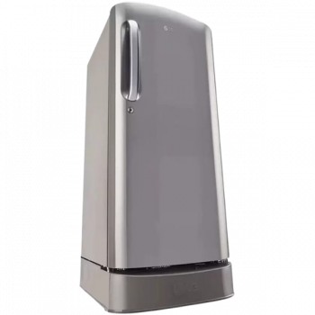 LG Direct Cool Single Door Refrigerator | 185 L | 5 Star | Shiny Steel | GL-D201APZU LG Direct Cool Single Door Refrigerator | 185 L | 5 Star | Shiny Steel | GL-D201APZU