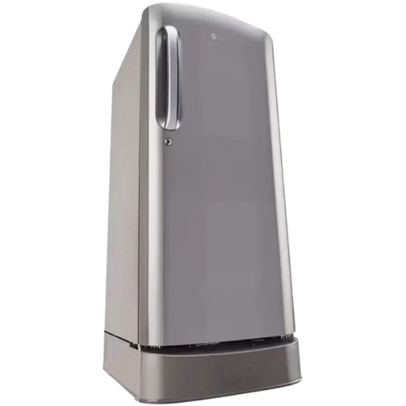 LG Direct Cool Single Door Refrigerator | 185 L | 5 Star | Shiny Steel | GL-D201APZU LG Direct Cool Single Door Refrigerator | 185 L | 5 Star | Shiny Steel | GL-D201APZU