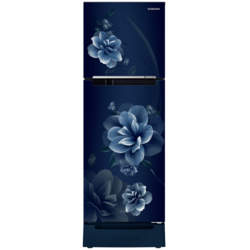 Samsung Frost Free Double Door Refrigerator | 236 L | 2 Star | Camellia Blue | RT28C3122CU/HL