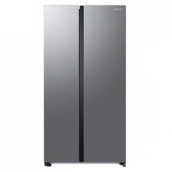 Samsung Side by Side Refrigerator | 653 L |  3 Star | Clean Steel | RS76CG8113SLHL