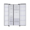 Samsung Side by Side Refrigerator | 653 L |  3 Star | Clean Steel | RS76CG8113SLHL