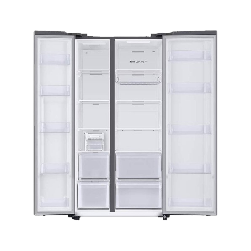 Samsung Side by Side Refrigerator | 653 L | 3 Star | Clean Steel | RS76CG8113SLHL Samsung Side by Side Refrigerator | 653 L | 3 Star | Clean Steel | RS76CG8113SLHL
