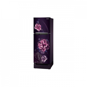 Samsung Base Stand Drawer Double Door Refrigerator | 236 L | Camellia Purple | RT28C3122CR/HL Samsung Base Stand Drawer Double Door Refrigerator | 236 L | Camellia Purple | RT28C3122CR/HL