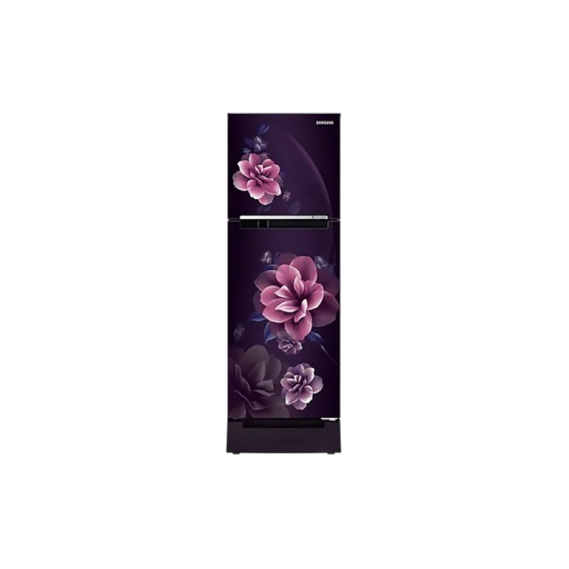 Samsung Base Stand Drawer Double Door Refrigerator | 236 L | Camellia Purple | RT28C3122CR/HL Samsung Base Stand Drawer Double Door Refrigerator | 236 L | Camellia Purple | RT28C3122CR/HL