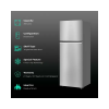 Haier Frost Free Double Door Convertible Refrigerator | 358 Litres | 3 Star | Triple Inverter Technology | Inox Steel | HRF-4083BIS-P