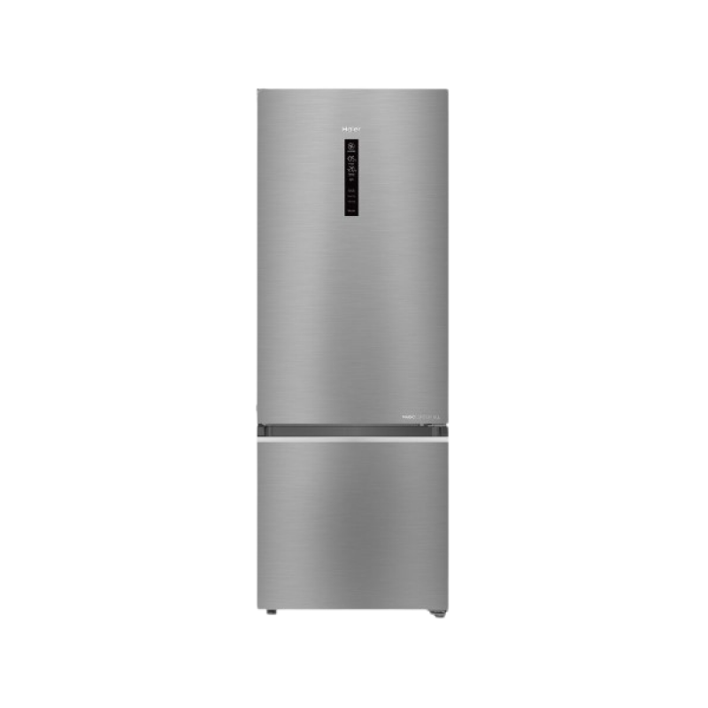 Haier Finish Bottom Mounted Frost Free Refrigerator | 355 L | 3 Star | Inox Steel | HRB 4053BIS P