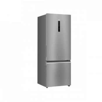 Haier Finish Bottom Mounted Frost Free Refrigerator | 355 L | 3 Star | Inox Steel | HRB 4053BIS P
