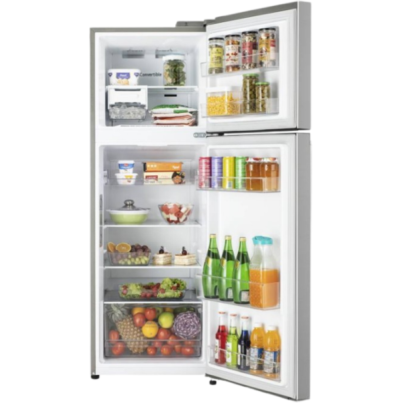 LG Double Door Refrigerator | 246 L | 3 Star | Shiny Steel | GL-T262TPZX APZZEBN LG Double Door Refrigerator | 246 L | 3 Star | Shiny Steel | GL-T262TPZX APZZEBN