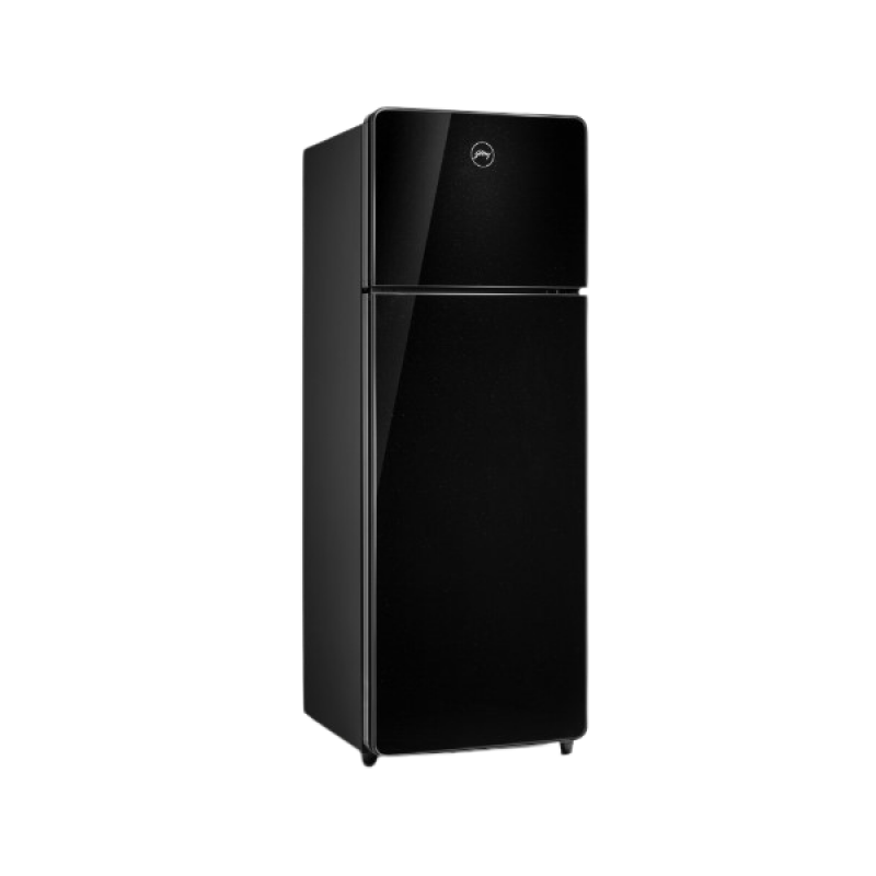 Godrej Frost Free Double Door Refrigerators| 2 Star | 244 litres | Nano Shield Technology | Onyx Black | RT EONCRYSTAL 280B RI OB Godrej Frost Free Double Door Refrigerators| 2 Star | 244 litres | Nano Shield Technology | Onyx Black | RT EONCRYSTAL 280B RI OB