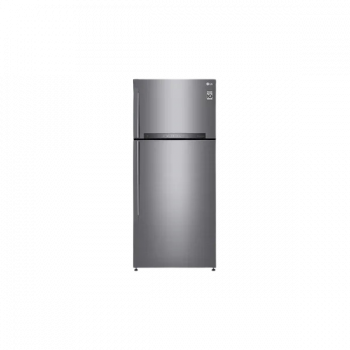 LG Frost Free Double Door Refrigerator | 506 L | 1 Star | Smart Inverter Compressor | Wi-Fi | Hygiene Fresh+ | Shiny Steel Finish | GN H702HLHM