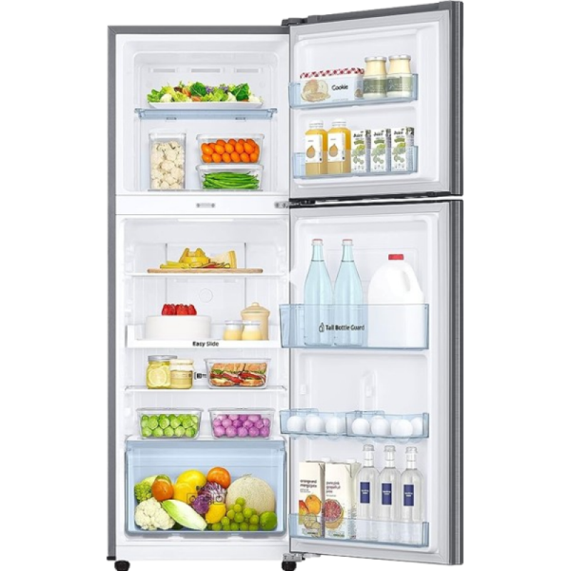 Samsung Frost Free Double Door Refrigerator | 236 L | 3 Star | Clean Steel | RT28C3733SL/HL Samsung Frost Free Double Door Refrigerator | 236 L | 3 Star | Clean Steel | RT28C3733SL/HL