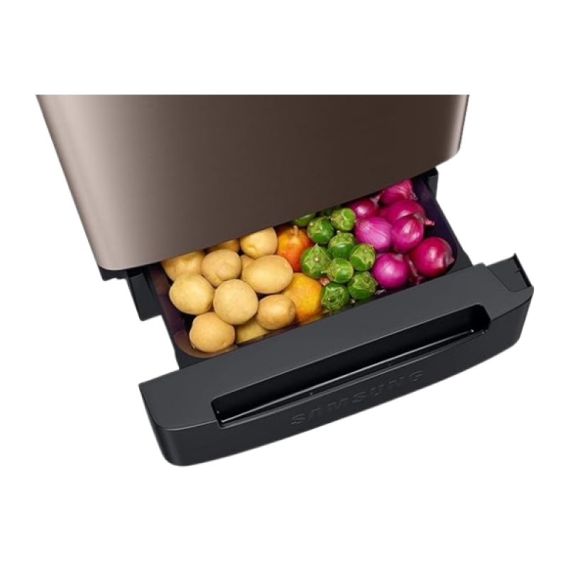 Samsung Direct Cool Single Door Refrigerator | 189 L | 5 Star | Luxe Brown | RR21C2H25DX/HL Samsung Direct Cool Single Door Refrigerator | 189 L | 5 Star | Luxe Brown | RR21C2H25DX/HL