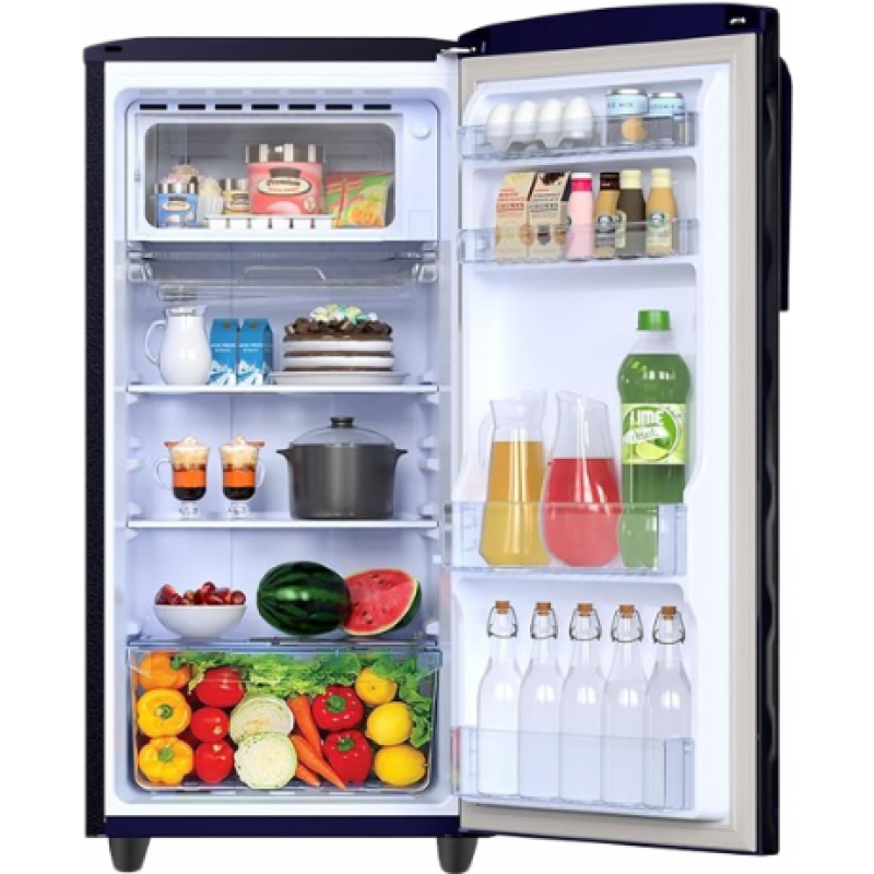 Godrej Direct Cool Single Door Refrigerator |184 L | 3 Star | RD EMARVEL 207C THF FU BL