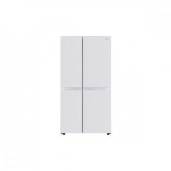 LG Side By Side Refrigerator | 650 L | Linen White | GL-B257DLW3