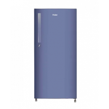 Haier Direct Cool Single Door Refrigerator | 190 L | 2 Star | Radish Blue | HRD 2102BRB P