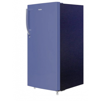 Haier Direct Cool Single Door Refrigerator | 190 L | 2 Star | Radish Blue | HRD 2102BRB P