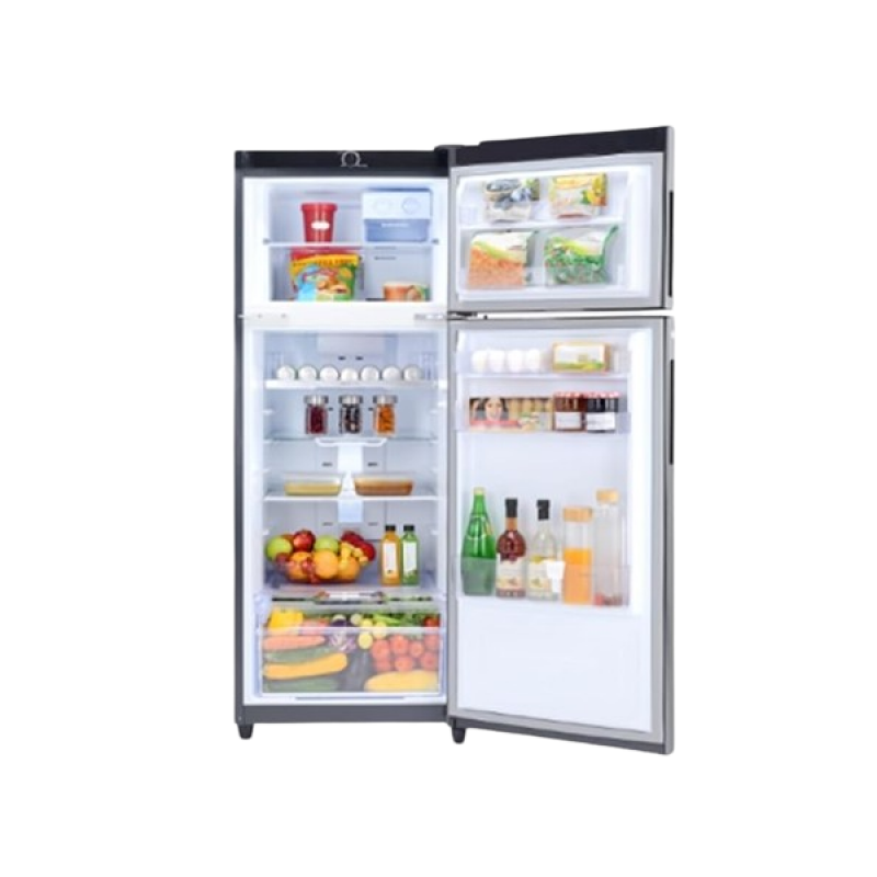 Godrej Frost Free Double Door Refrigerator | 244 L | 2 Star | Inverter | Fossil Steel | RT EONVALOR 280B RI FS ST Godrej Frost Free Double Door Refrigerator | 244 L | 2 Star | Inverter | Fossil Steel | RT EONVALOR 280B RI FS ST