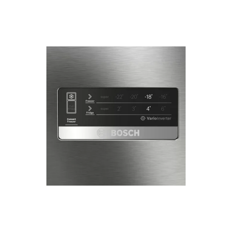 Bosch Frost Free Double Door Convertible Refrigerator | 334 L | 2 Star | Silver Grey | CTC35S02NI Bosch Frost Free Double Door Convertible Refrigerator | 334 L | 2 Star | Silver Grey | CTC35S02NI