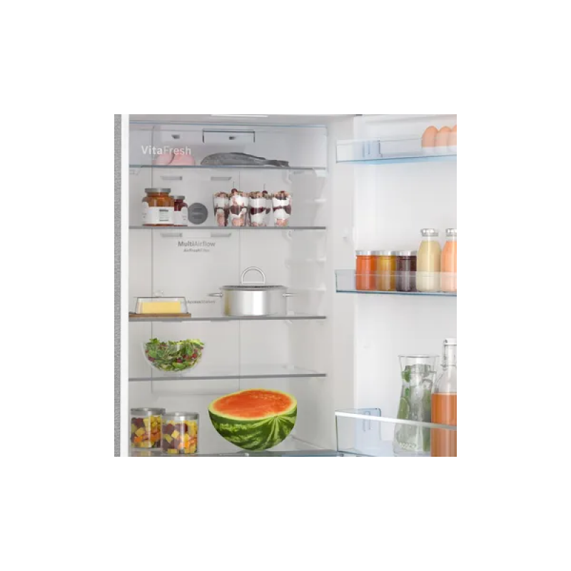 Bosch Frost Free Double Door Convertible Refrigerator | 334 L | 2 Star | Silver Grey | CTC35S02NI Bosch Frost Free Double Door Convertible Refrigerator | 334 L | 2 Star | Silver Grey | CTC35S02NI